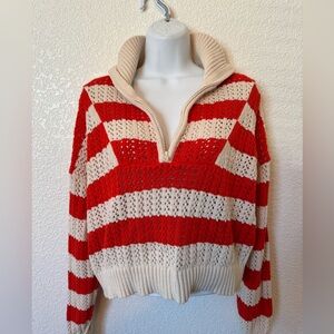 A New Day Stripe Sweater size M